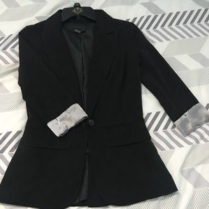Black blazer